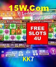 Slots com jackpots e giros grátis na KK7
